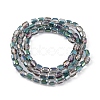 Electroplate Glass Beads Strands EGLA-D031-01U-4