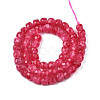 Natural Quartz Beads Strands X-G-S359-376A-2