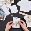 24Pcs 2 Styles PVC Plastic Badge Display Cards DIY-FG0006-35-3