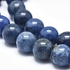 Natural Dumortierite Quartz Bead Strands G-I224-01-6mm-3