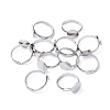 Brass Pad Ring Base Findings EC022-2
