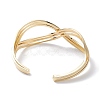 Brass Cuff Bangle X-BJEW-P168-D02-2