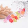 Mixed Transparent Acrylic Flower Beads X-PL551M-4