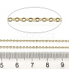 Rack Plating Brass Cable Chains CHC-M001-02G-01-3