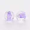 Transparent Acrylic Beads TACR-S154-10A-47-2