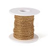 PVD Vacuum Plating 304 Stainless Steel Cable Chains CHS-H020-12G-25M-3