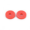 2 Colors Handmade Polymer Clay Beads CLAY-N011-032-26-2