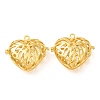 Brass Cage Pendants KK-CBA8ACD-02G-D-1