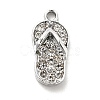 Alloy Rhinestone Pendants X-ALRI-C007-23P-2