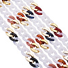 Transparent Acrylic Handmade Curb Chain AJEW-TA0001-10-3