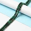 Natural Fuchsite Beads Strands G-D470-12A-1-4