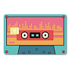 PVC Plastic Waterproof Card Stickers DIY-WH0432-012-1