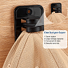 2Pcs PVC Baseball Cap Wall Mounted  Storage Rack AJEW-ME0002-47B-4