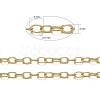 Brass Cable Chains CHC024Y-G-6