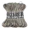 10 Skeins 12-Ply Metallic Polyester Embroidery Floss OCOR-Q057-A17-1