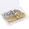 Rack Plating Eco-Friendly Brass Chain Bracelet Making KK-CJ0001-27-5