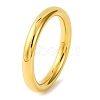 Ion Plating(IP) Plain 304 Stainless Steel Bangles for Women BJEW-B104-32C-G-1