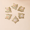 Bohemia Style Natural Rose Quartz Pendants BOHO-PW0001-060D-01-1