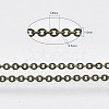 Brass Cable Chains CHC-034Y-AB-NR-5