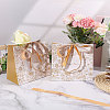 Floral Printed Paper Gift Tote Bags ABAG-WH0044-82C-5