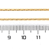 Long-Lasting Plated Brass Link Chain Necklaces NJEW-K112-14G-NF-3