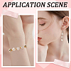 100Pcs ABS Plastic Imitation Pearl Beads OACR-LT0001-07-4