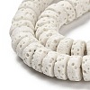 Natural Lava Rock Dyed Beads Strands G-L586-A01-14-4