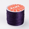 Round Waxed Polyester Cords YC-K002-0.6mm-06-1