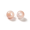 Opaque Acrylic Beads OACR-Z016-01B-09-2