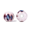 Vintage Porcelain Corrugated Beads PORC-N013-11M-2