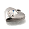 304 Stainless Steel Pendants STAS-Q346-06P-02-2