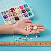 360g 18 Colors Freshwater Shell & Gemstone Chip Bead Sets G-CW0001-01-16