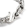 Retro Alloy Cable Chain Bracelets for Women Men BJEW-L684-005AS-3