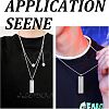 304 Stainless Steel Pendants STAS-UN0005-93-7