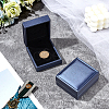 Rectangel PU Imitation Leather Coin Storage Boxes LS-CON-WH0086-102B-02-5
