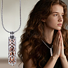 DIY Stainless Steel Pendant Necklaces Making Kits DIY-CN0003-75RG-3