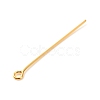 Brass Eye Pins KK-F824-113C-G-3