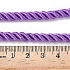 5MM Nylon Twisted Cord Necklace Making FIND-G096-01G-21-3