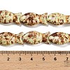 Synthetic Turquoise Beads Strands TURQ-F019-01E-5