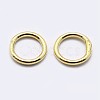 925 Sterling Silver Soldered Closed Jump Rings STER-F036-03G-0.9x6-2
