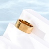 201 Stainless Steel Wide Band Finger Rings RJEW-K252-02E-G-3