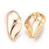 Brass Stud Earrings Findings KK-R116-016-NF-3
