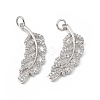 Brass Micro Pave Cubic Zirconia Pendants LS-KK-E068-VB275-2
