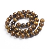 Natural Tiger Eye Beads Strands Z0RQX013-2