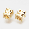 Brass Spacer Beads KK-Q735-55G-2