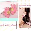 Vintage Flower Stud Earrings for Women JE1095D-3