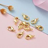Brass Lobster Claw Clasps KK-901-G-NF-5