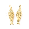 Rack Plating Brass Pendants LS-KK-C021-06G-1