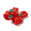 Christmas Theme Opaque Resin Cabochons CRES-M022-02B-3