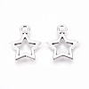 Tibetan Style Alloy Pendants X-TIBEP-A113347-AS-LF-2